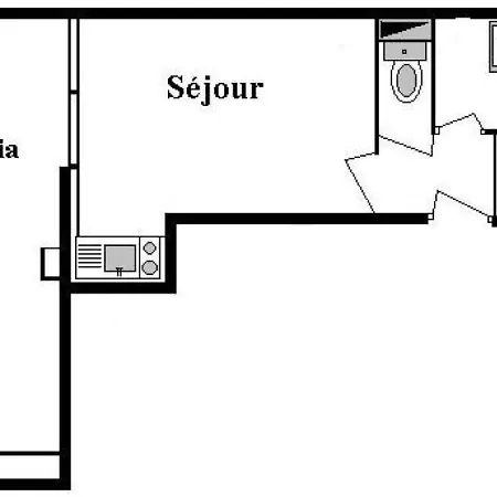 Apartmán Sete, 1 Piece, 2 Personnes - Fr-1-338-101 Sète